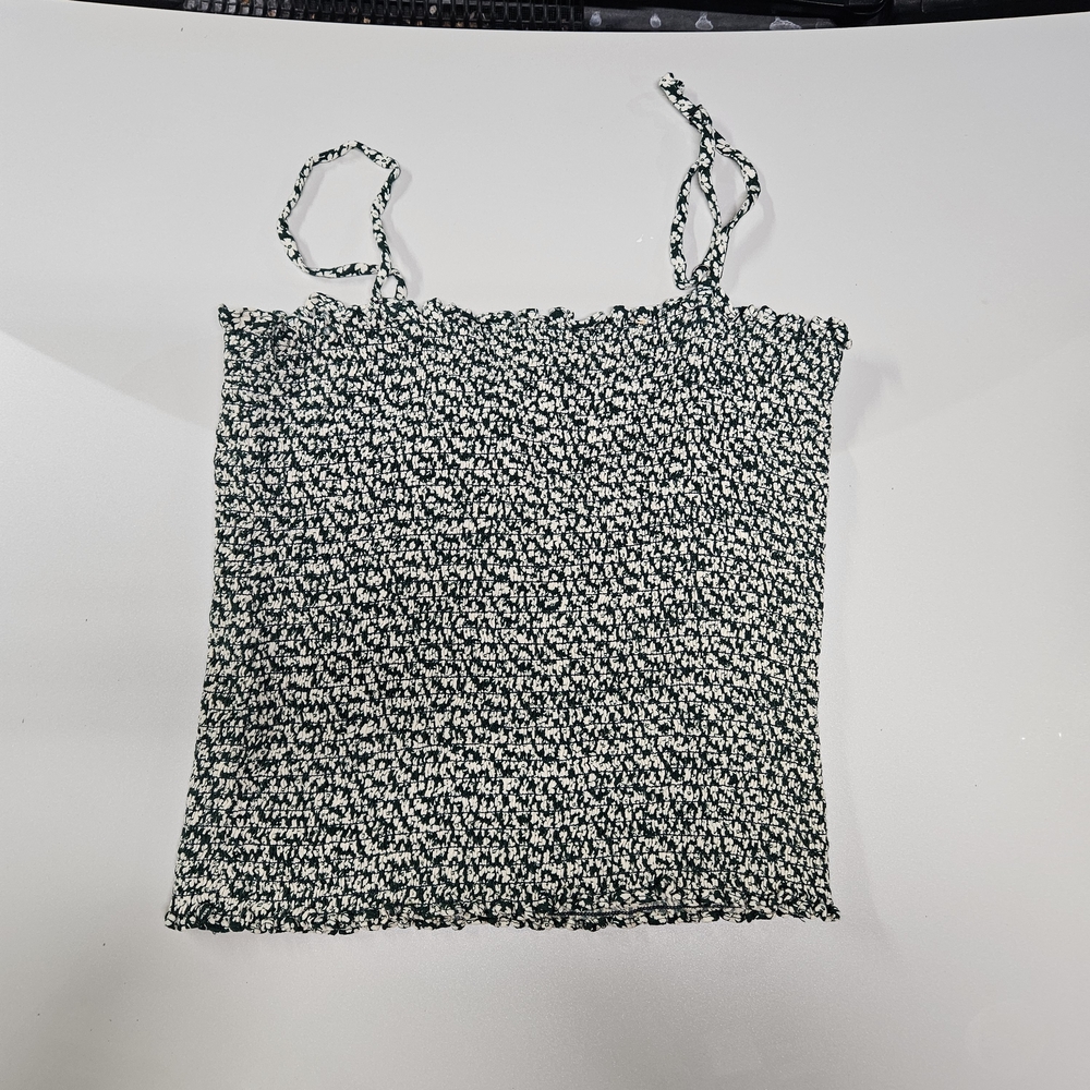 Reformation Green and White Floral Camisole - Picture 2 of 4